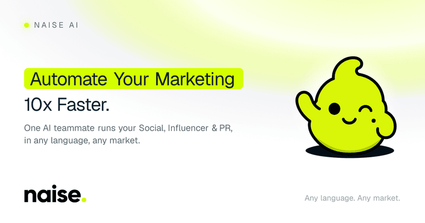Naise AI - Your AI Teammate for Marketing