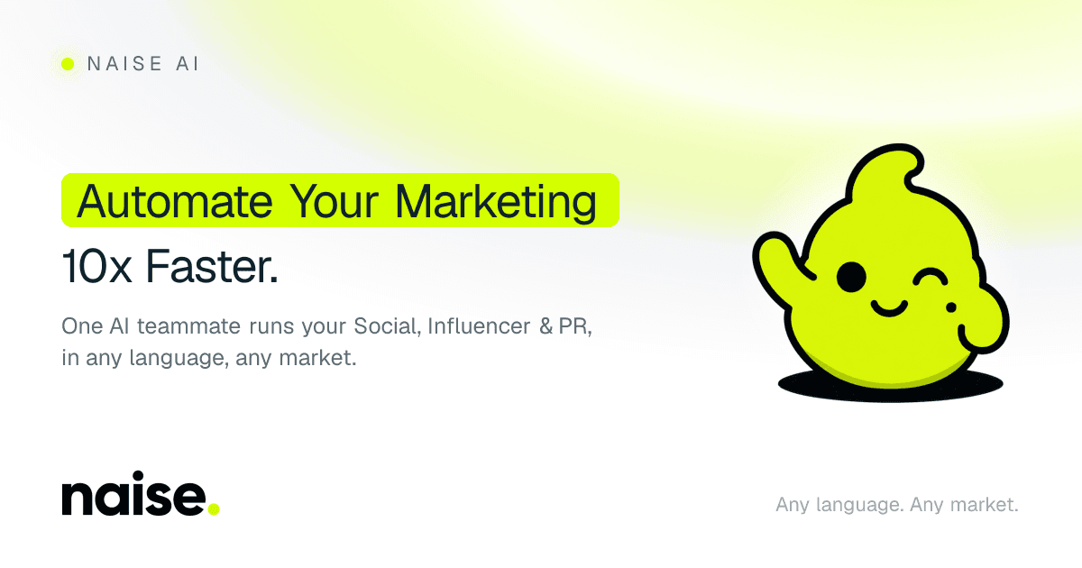 Naise AI - Your AI Teammate for Marketing