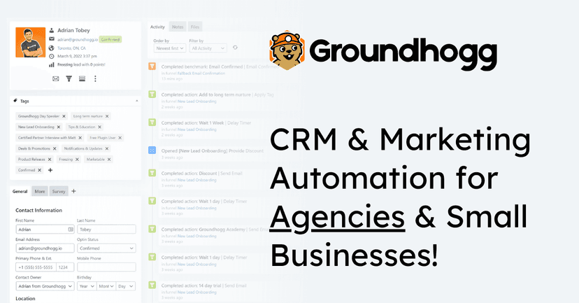 Groundhogg | CRM for WordPress