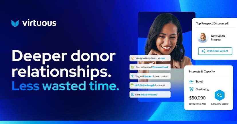 Virtuous - Nonprofit CRM and Fundraising Platform