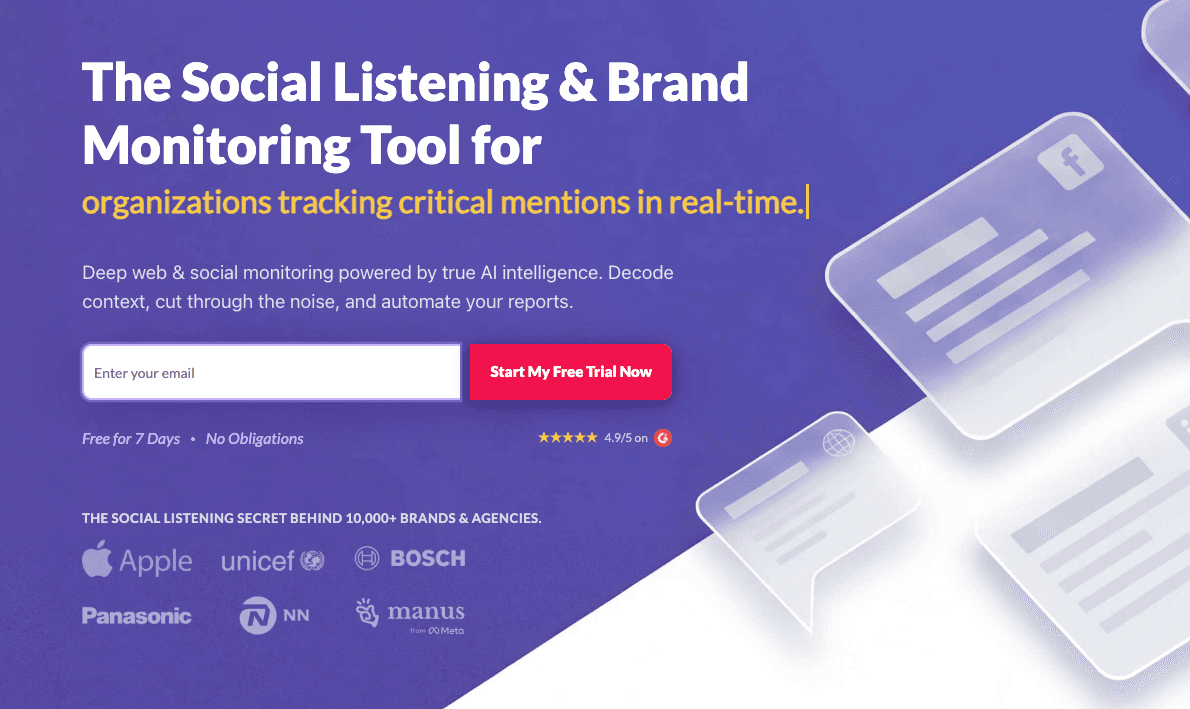 BrandMentions - AI Social Listening & Brand Monitoring Tool