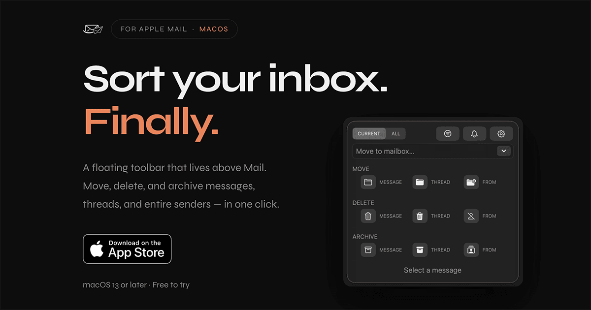 Sortail — Sort your Mail!
