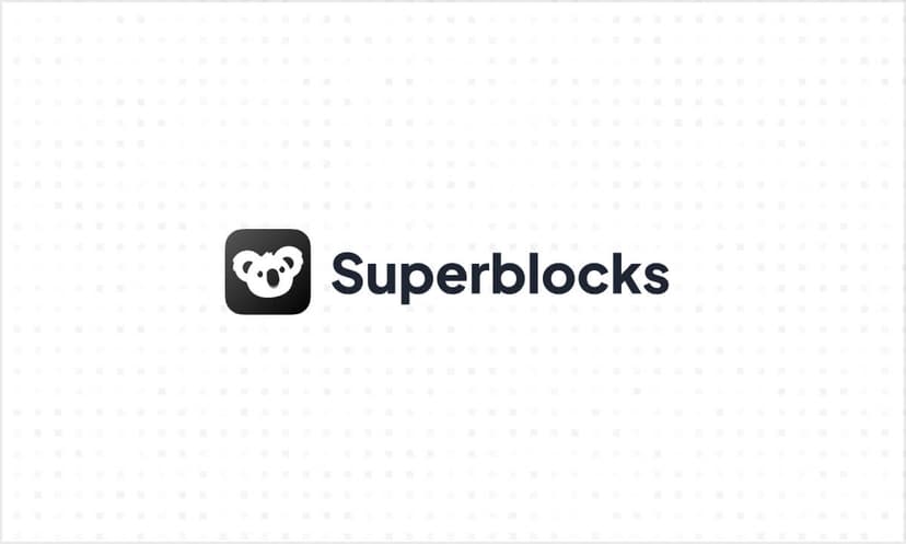 Superblocks | Build & Govern AI Generated Enterprise Apps