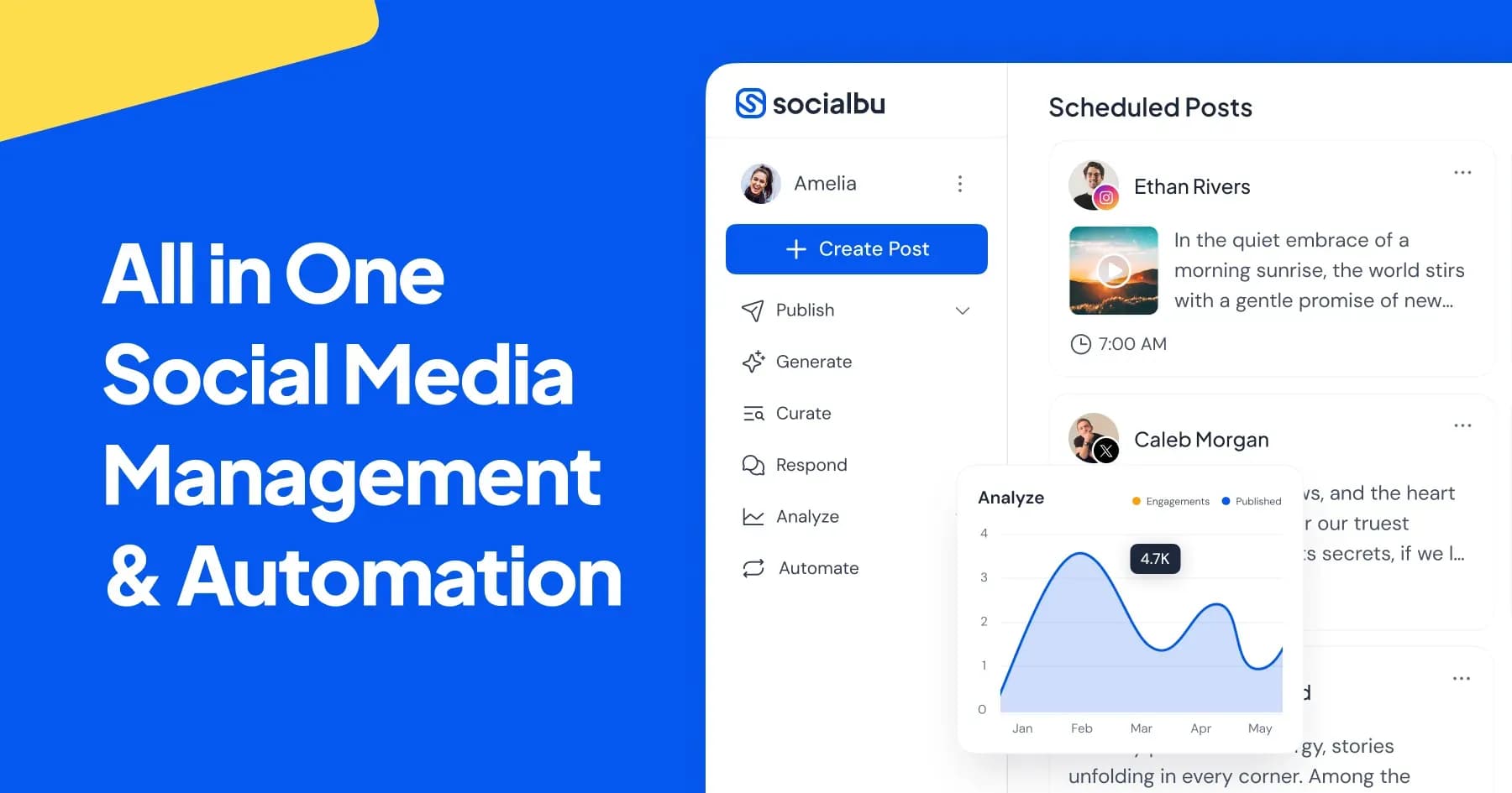 Social Media Management Tool for Multiple Accounts | SocialBu