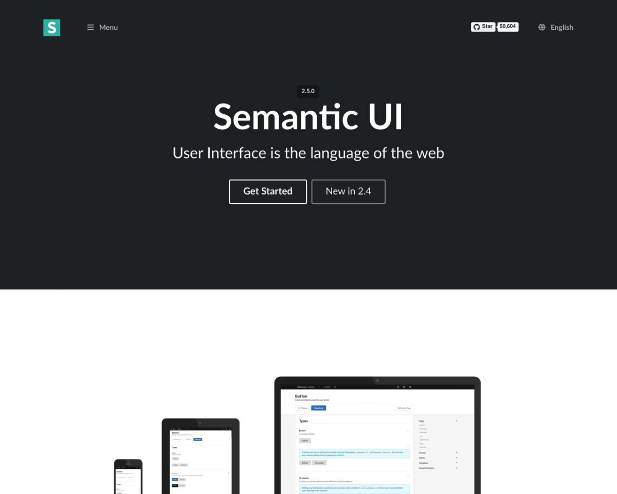 Semantic UI