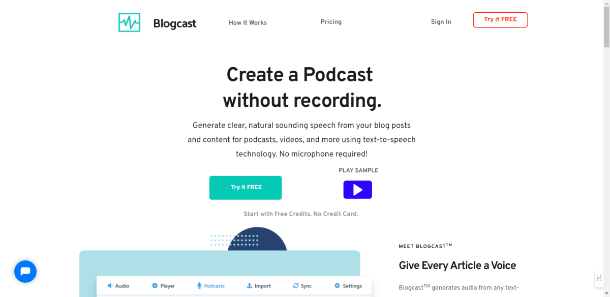 Text-to-Speech Voices - Blogcast